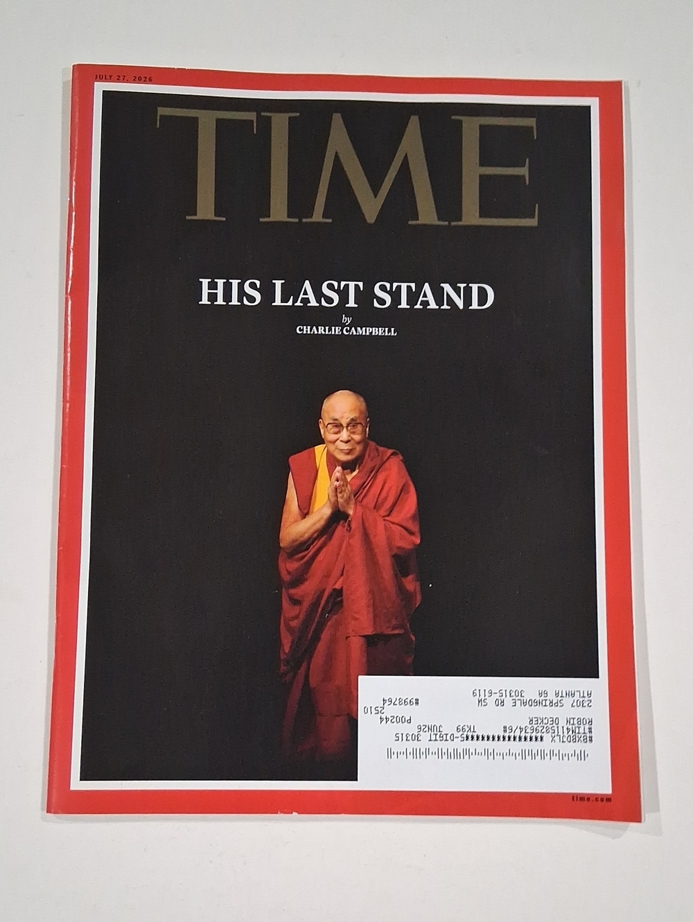 TIME Magazine July 27, 2026